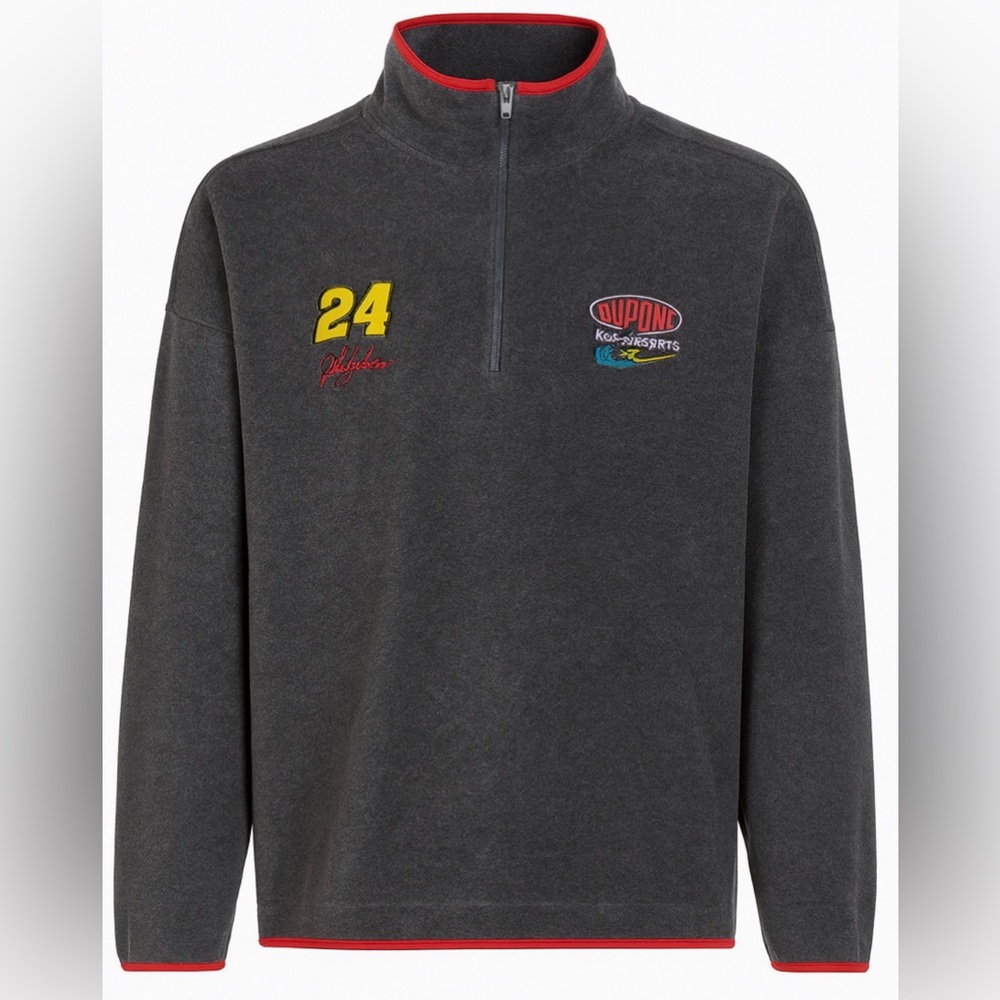 Chase Authentics NASCAR #24 Jeff Gordon 1/4 Zip Fleece Sweatshirt 🏎️🏁